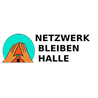 Logo von Netzwerk bleiben. Halle