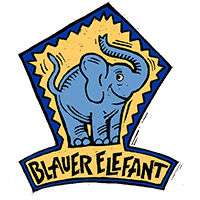 Logo von Blauer Elefant