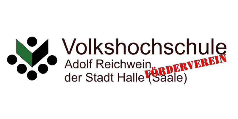 Logo des Förderverein Volkshochschule Adolf Reichwein der Stadt Halle (Saale)