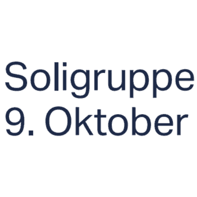 Logo der Soligruppe 9. Oktober