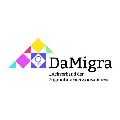 Logo von DaMigra, Dachverband der Migrantinnenorganisationen